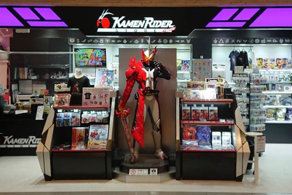 「仮面ライダーストア」は、見どころ&楽しい仕掛けがいっぱい!