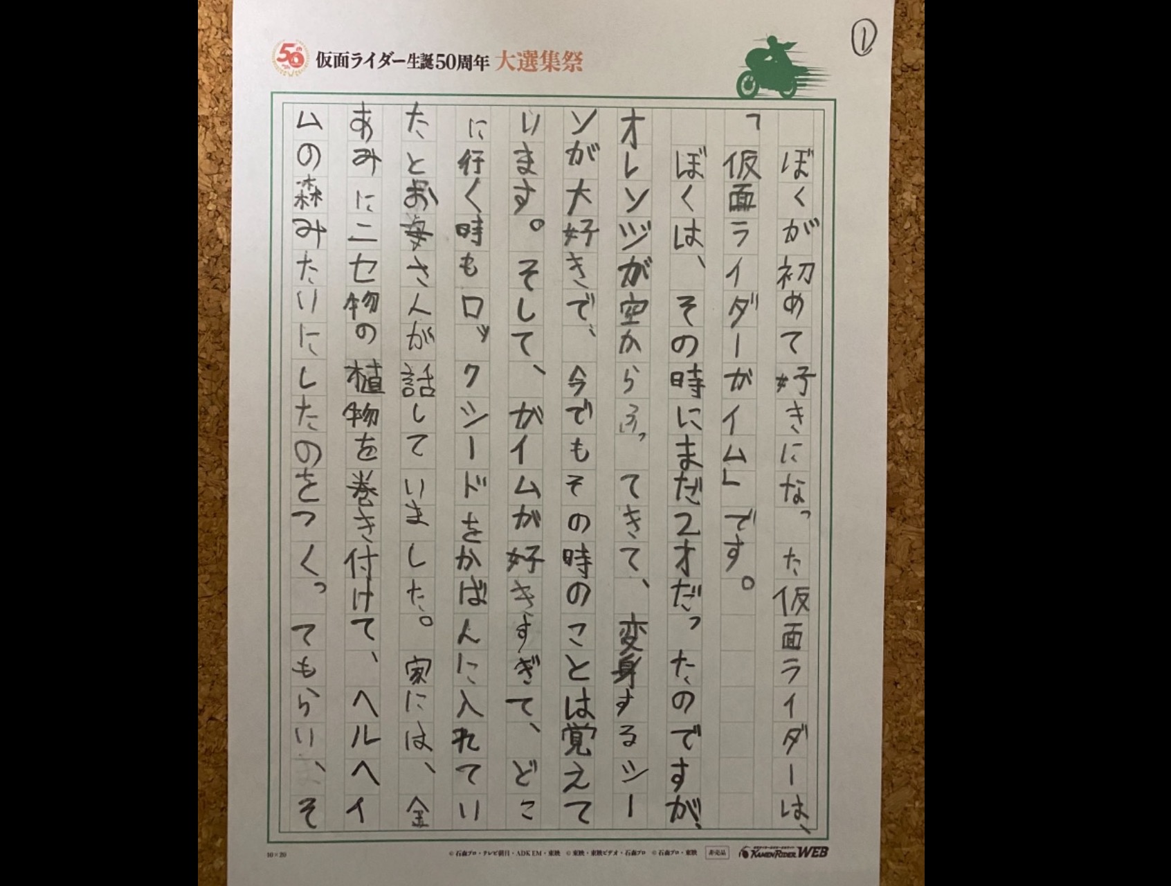 はじめて好きになったライダーはガイム！