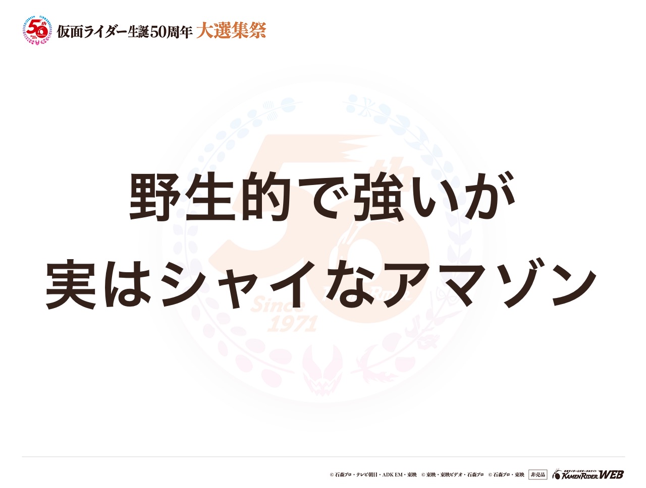 仮面ライダーアマゾン