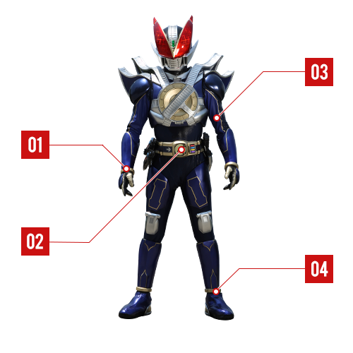 仮面ライダー電王ストライクフォームです。