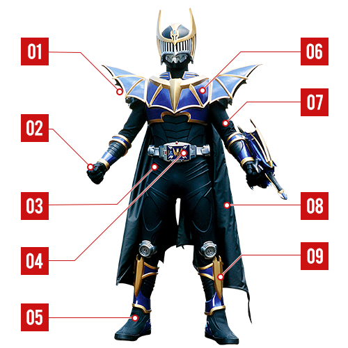 仮面ライダーナイトサバイブ | 仮面ライダー図鑑 | 東映