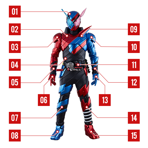 仮面ライダービルド | 仮面ライダー図鑑 | 東映