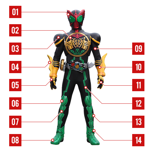 仮面ライダーオーズ特撮