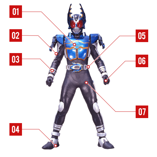 仮面ライダーガタック | 仮面ライダー図鑑 | 東映