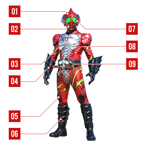 仮面ライダーアマゾンアルファ | 仮面ライダー図鑑 | 東映