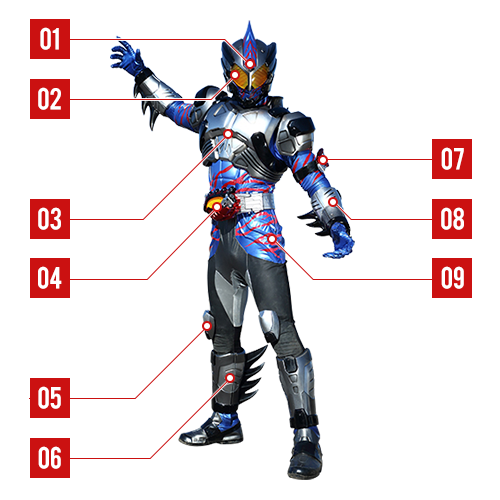 仮面ライダーアマゾンネオ | 仮面ライダー図鑑 | 東映