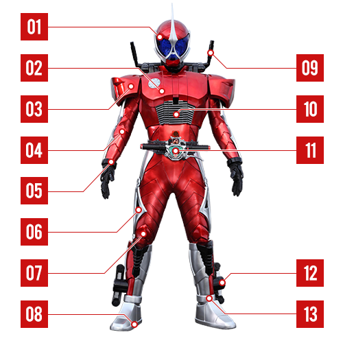 仮面ライダーアクセル(真骨頂)