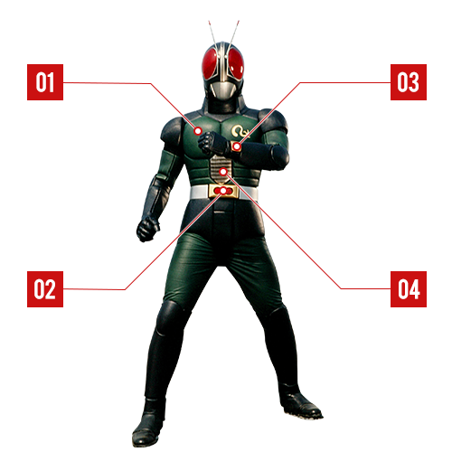 仮面ライダーBLACK RX | 仮面ライダー図鑑 | 東映