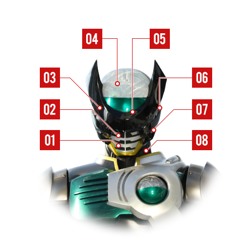 仮面ライダーバース | 仮面ライダー図鑑 | 東映 仮面ライダーバース | 仮面ライダー図鑑 | 東映