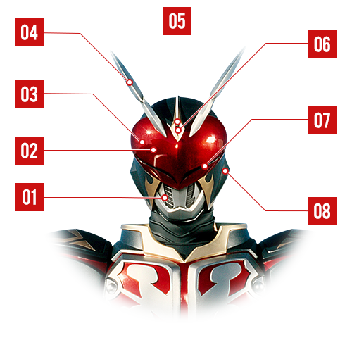 仮面ライダーカリス | 仮面ライダー図鑑 | 東映