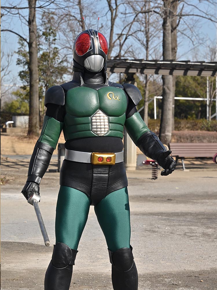 仮面ライダーBLACK RX（『プリティ電王』） | 仮面ライダー図鑑 | 東映