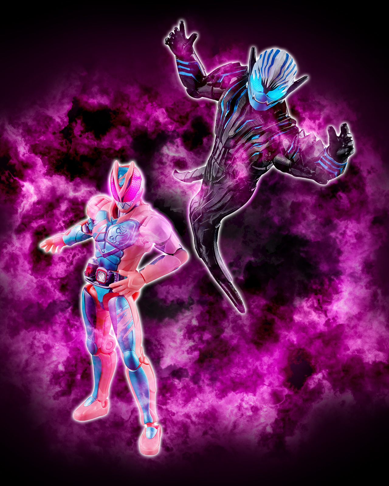 装動 仮面ライダーリバイス 悪魔バイスの装動が脚つきで当たる