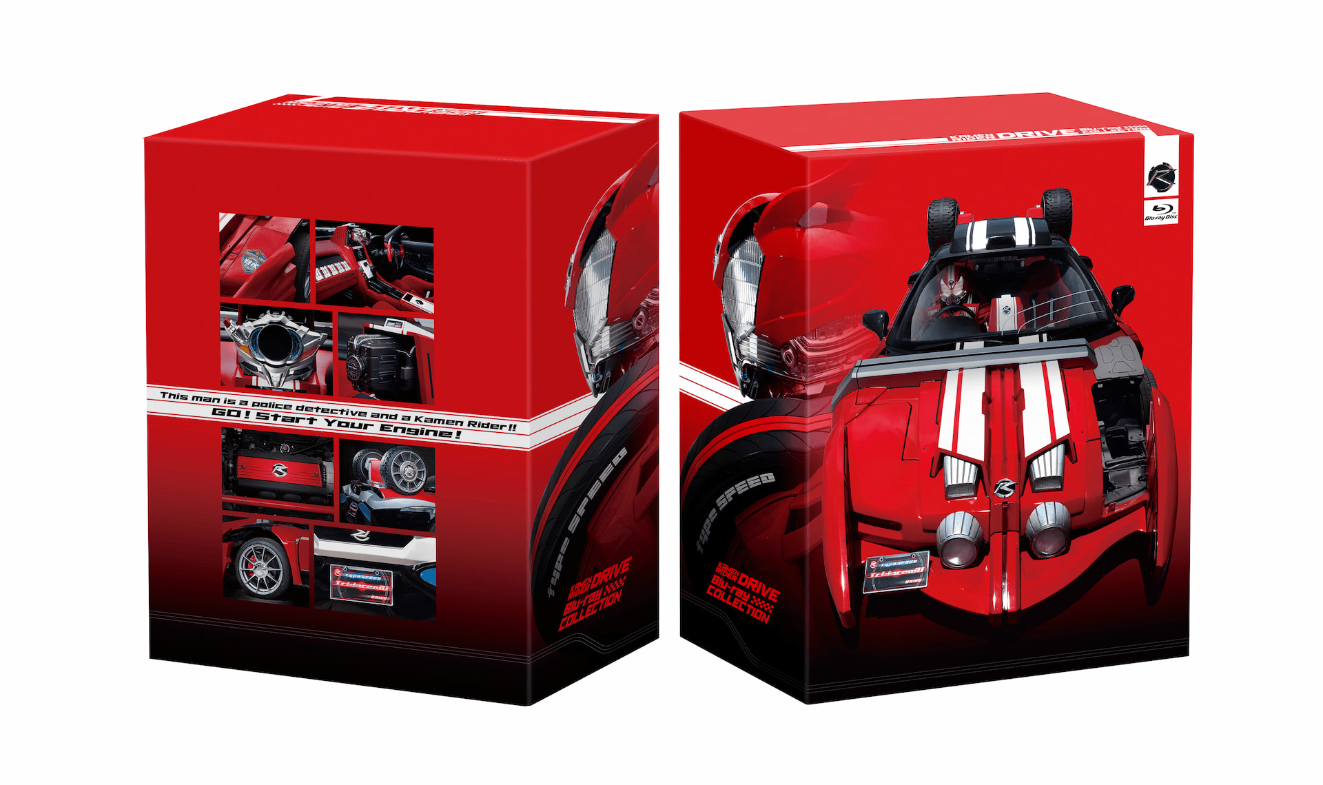 【新品未開封品】仮面ライダードライブ 3本セット！ 10～12巻 放送10周年記念『仮面ライダードライブ スピンオフCOLLECTION』発売