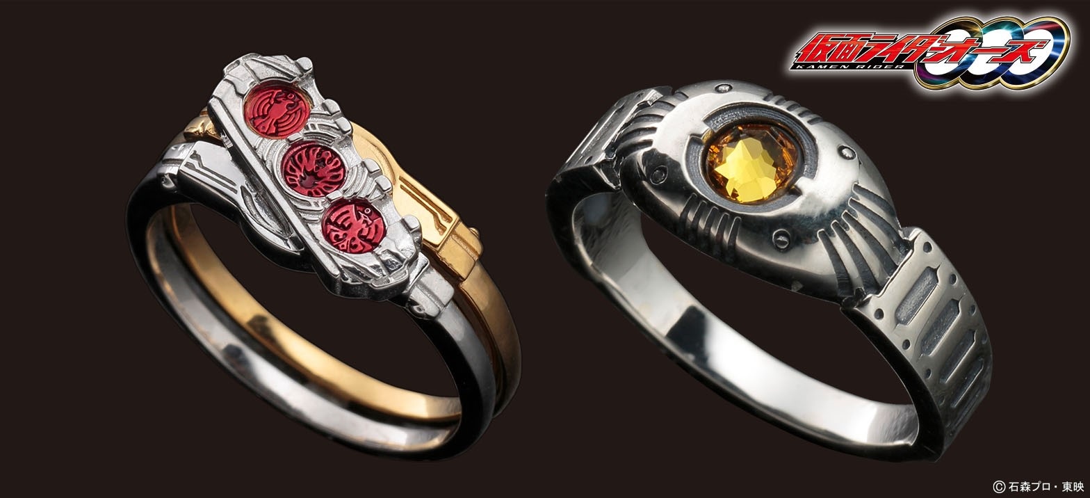 仮面ライダシルバー925製の本格派アクセサリー 仮面ライダーオーズ指輪 仮面ライダーweb 公式 東映