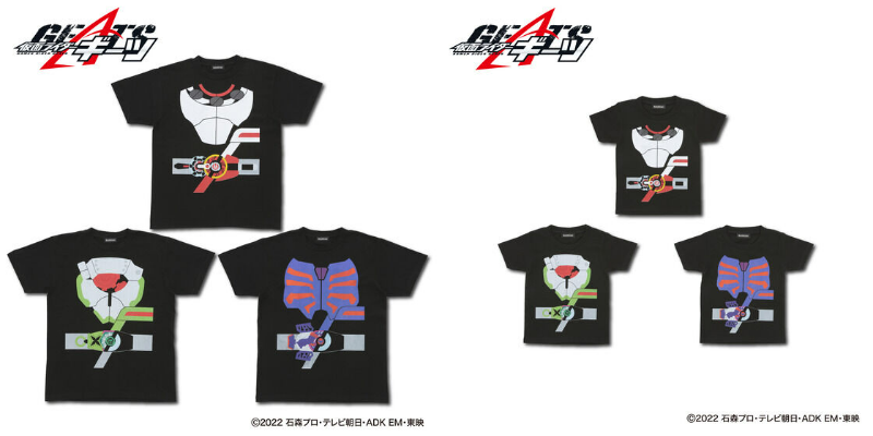 親子でペアルックどうぞ！　仮面ライダー　平成ライダー　Ｔシャツペアセット　 親子でペアルックどうぞ！仮面ライダー平成ライダーTシャツペアセット